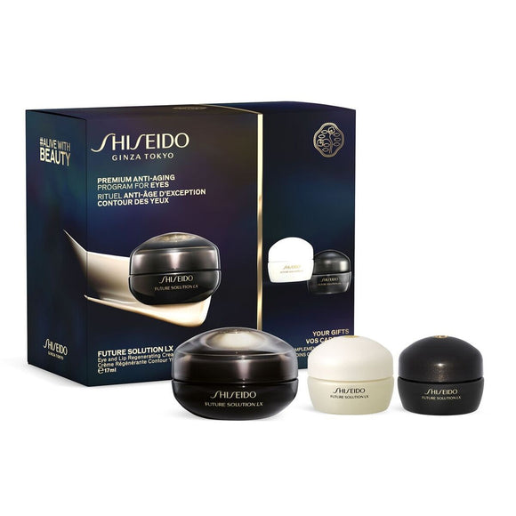 Anti-wrinkle Treatment Shiseido Future Solution LX Eye 3 Pieces