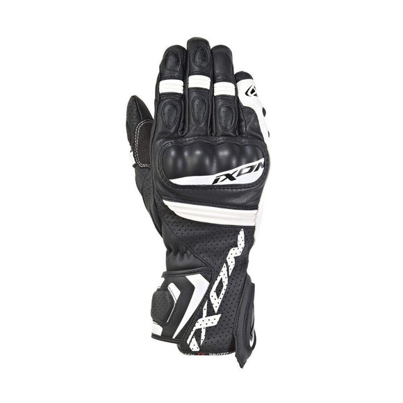 Motorbike gloves Ixon RS Tempo Air Black/White (XL)-0