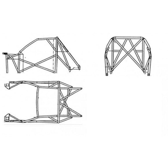 Roll Cage Sparco 00753031S-0