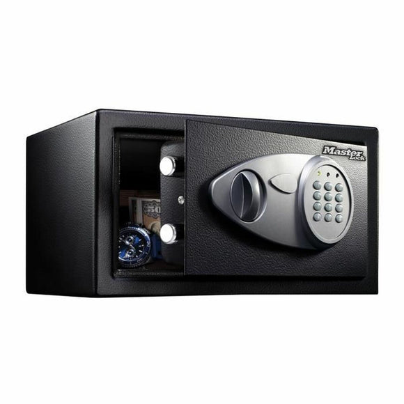 Safety-deposit box Master Lock X041ML Black Black/Grey Steel 11,7 x 7,9 x 5 cm-0