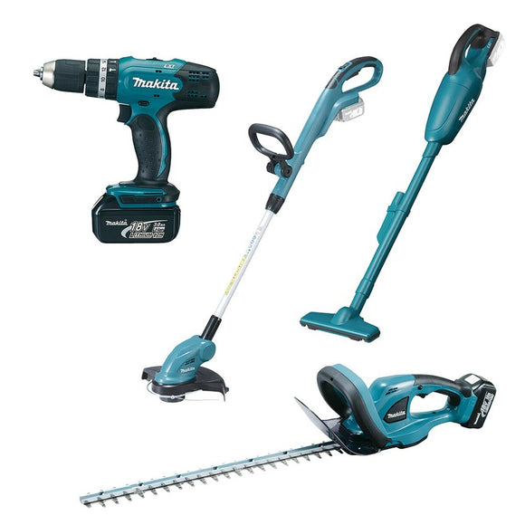 Tool kit Makita DLX4093 Drill Vacuum Cleaner Hedge trimmer Multi-function brushcutter-0
