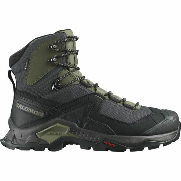 Hiking Boots Salomon Quest Element Gore-Tex Black Green-0