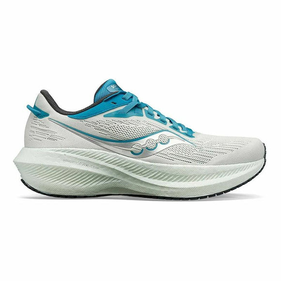 Running Shoes for Adults Saucony Triumph 21 Blue White-0