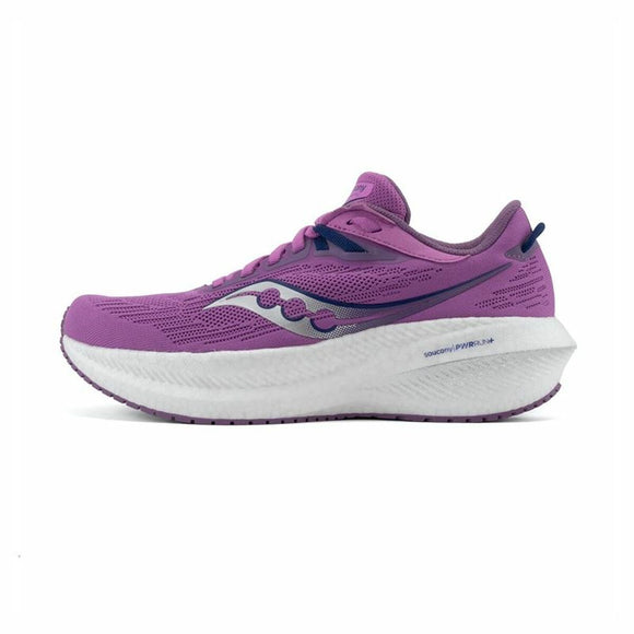 Running Shoes for Adults Saucony Triumph 21 Purple-0