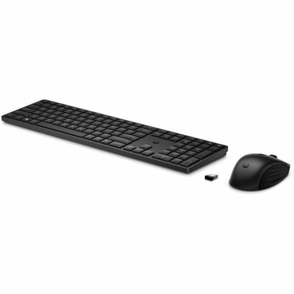 Wireless Keyboard HP 650 Spanish Qwerty Black-0