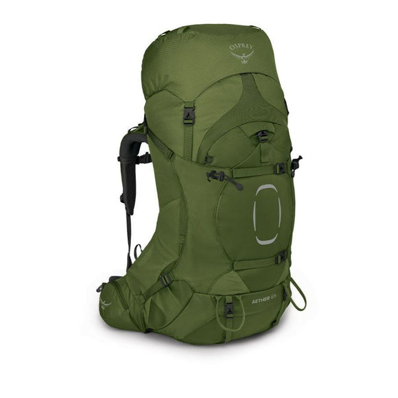 Hiking Backpack OSPREY Aether Green Monochrome Nylon 65 L-0