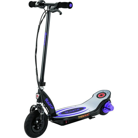 Electric Scooter Razor 13173850 Black Red Aluminium Purple-0