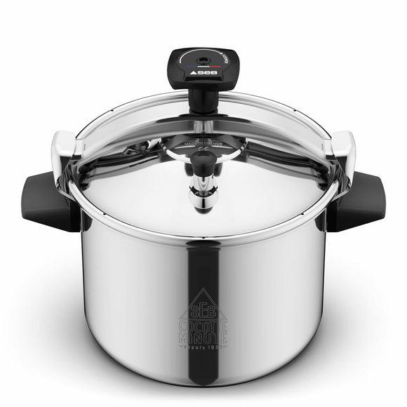 Pressure cooker SEB Cocotte Minute Stainless steel 9 L Silver-0