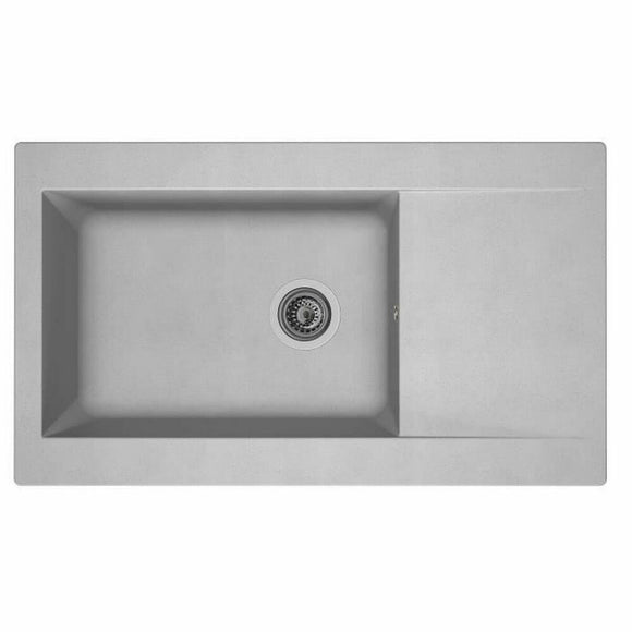 Sink with One Basin and Drainer Stradour-0