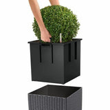 Plant pot Lechuza 50 x 50 cm Brown Black polypropylene Plastic-1