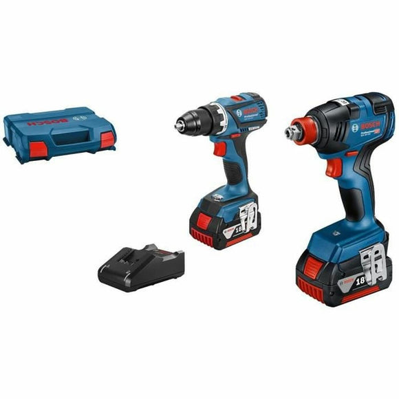 Drill and accessories set BOSCH GDX Electric 18 V-0
