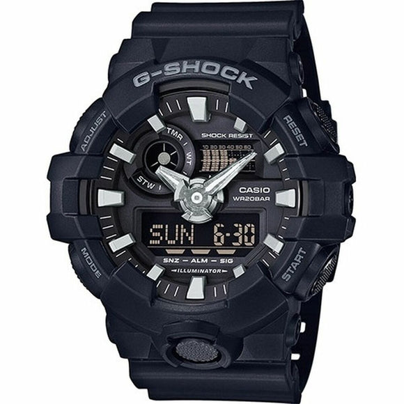 Men's Watch Casio G-Shock GA-700-1BER Black (Ø 49 mm) (Ø 53 mm)-0