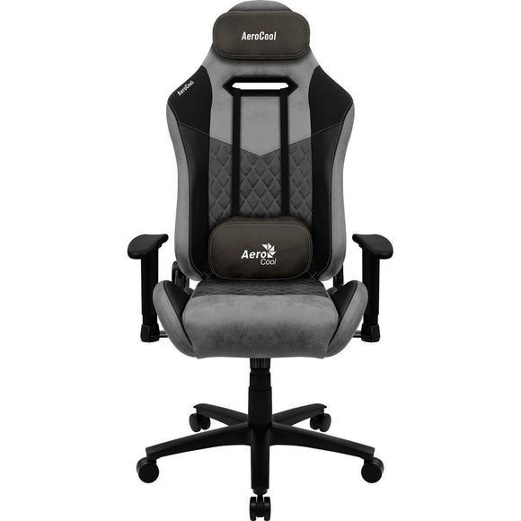 Gaming Chair Aerocool DUKE AeroSuede 180º Black Grey-0