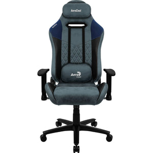 Gaming Chair Aerocool DUKE AeroSuede 180º Blue Black/Blue-0