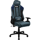 Gaming Chair Aerocool DUKE AeroSuede 180º Blue Black/Blue-6