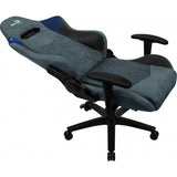Gaming Chair Aerocool DUKE AeroSuede 180º Blue Black/Blue-2