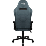 Gaming Chair Aerocool DUKE AeroSuede 180º Blue Black/Blue-1
