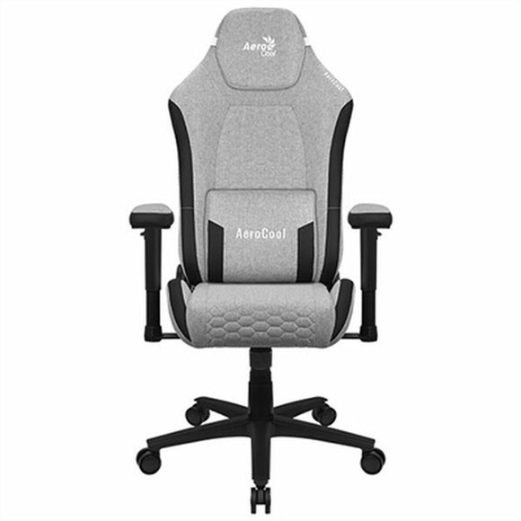 Gaming Chair Aerocool AEROCROWN-ASH-GREY Grey Black-0