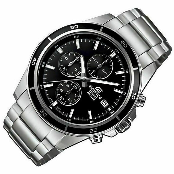 Unisex Watch Casio EFR-526D-1AVUEF Black Silver-0