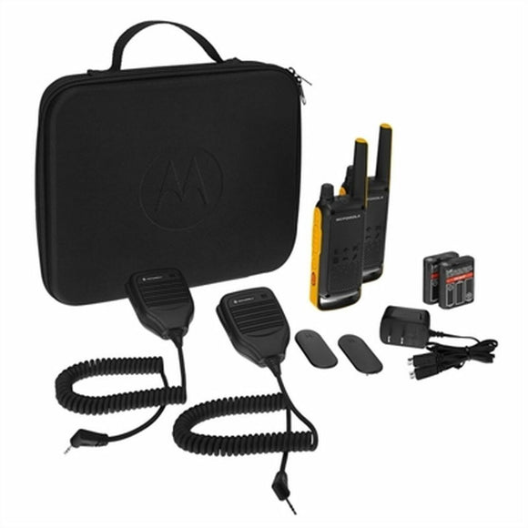Walkie-Talkie Motorola T82 Extreme RSM (2 Pcs) Black Yellow-0