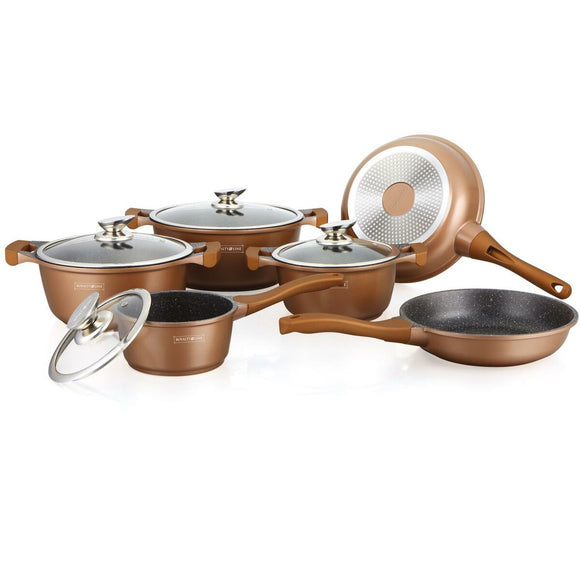 Cookware Royalty Line BS1010M  Copper Steel 10 Pieces-0