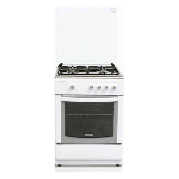 Gas Cooker Haeger GC-SW6.003C Stainless steel White (61 L)-0