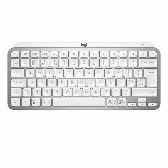 Keyboard Logitech 920-010499 Grey QWERTY-0