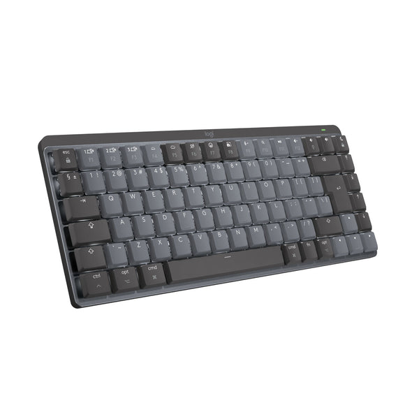 Wireless Keyboard Logitech 920-010837 English EEUU Grey QWERTY-0