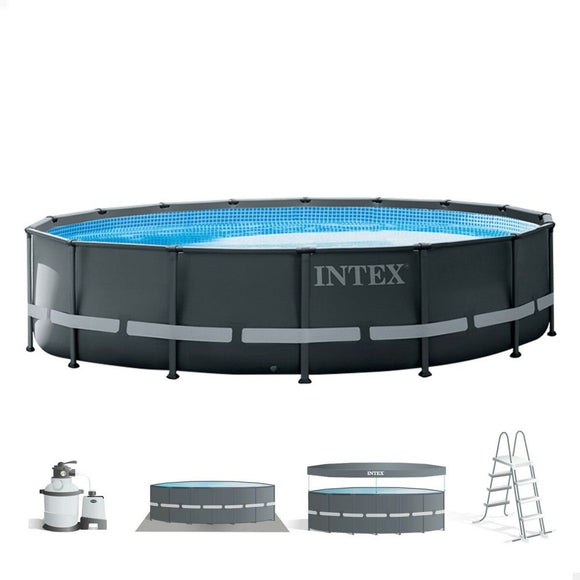 Detachable Pool Intex 488 x 122 x 488 cm-0