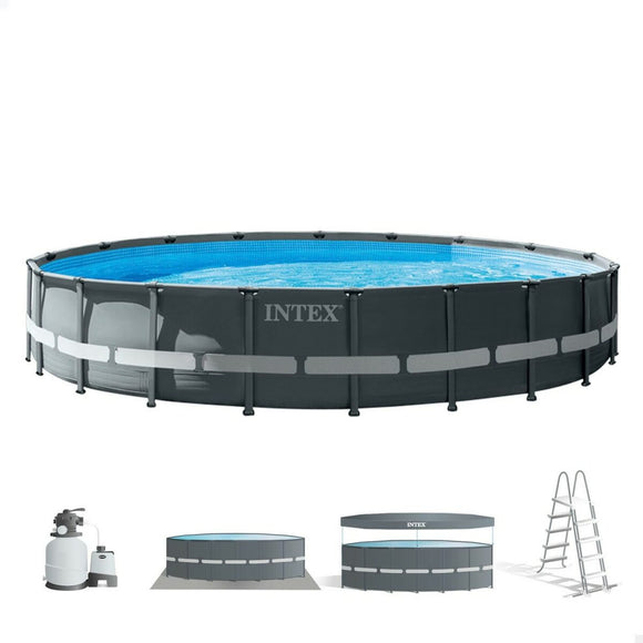 Detachable Pool Intex 26334 610 x 122 x 610 cm-0
