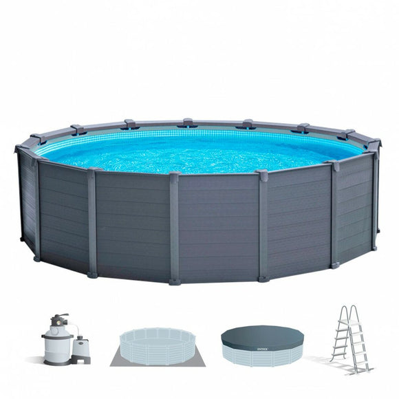 Detachable Pool Intex 478 x 124 x 478 cm-0