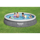 Inflatable pool Bestway 457 x 84 cm Grey 9677 L-2