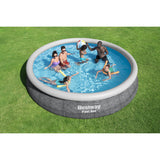 Inflatable pool Bestway 457 x 84 cm Grey 9677 L-1