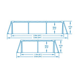 Detachable Pool Bestway Steel Pro 56403b (259 x 170 x 61 cm)-3