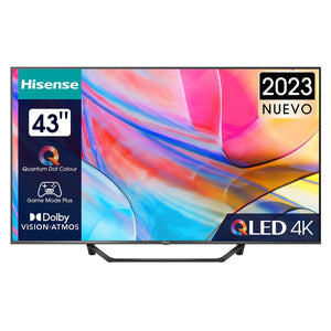 Smart TV Hisense 43A7KQ 43" 4K Ultra HD QLED-0