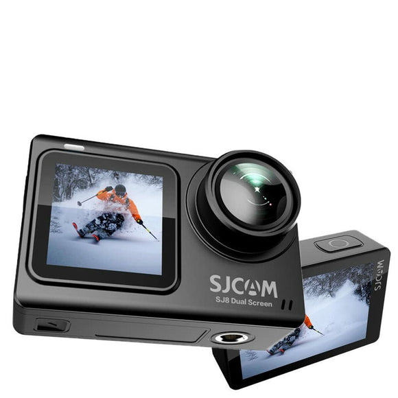 Sports Camera SJCAM SJ8 DUAL SCREEN Black-0