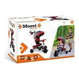 Tricycle Mondo On & Go Moovi Explore Red Convertible Foldable Rotating seat-1