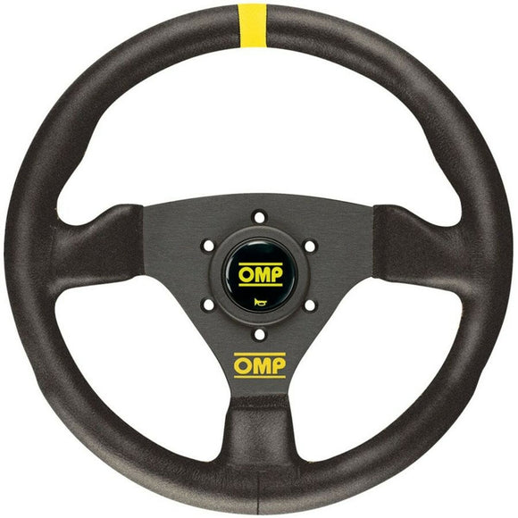 Racing Steering Wheel OMP OD/1975/N Black Ø 30 cm-0