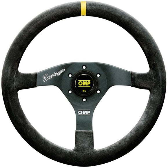 Racing Steering Wheel OMP OMPOD0-2020-071 Black Ø 35 cm-0