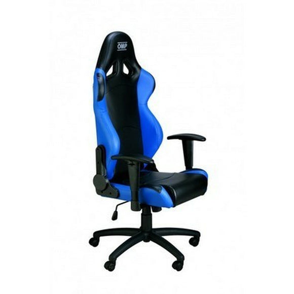 Gaming Chair OMP OMPHA/777E/NB Black/Blue-0