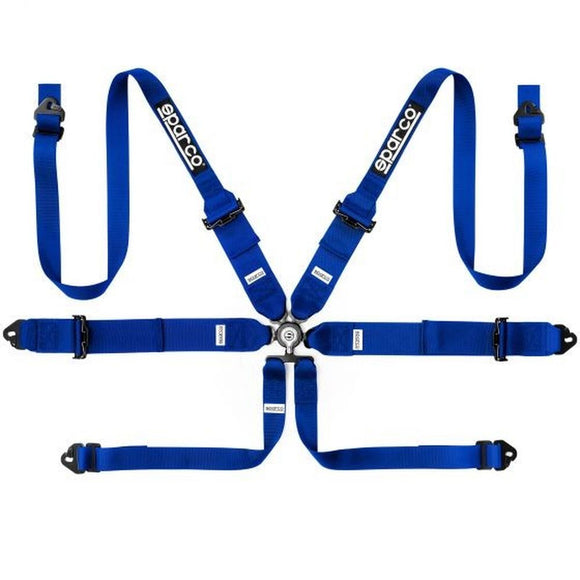 Harness with 6 fastening points Sparco Blue-0
