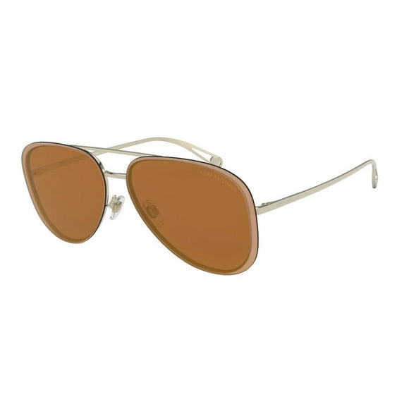 Men's Sunglasses Armani AR6084-30136H Golden ø 60 mm-0