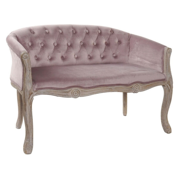 Sofa DKD Home Decor Brown Pink Wood Modern 107 x 61 x 71 cm-0