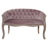 Sofa DKD Home Decor Brown Pink Wood Modern 107 x 61 x 71 cm-1