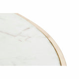 Centre Table DKD Home Decor Glamour White Multicolour Golden Marble Iron 87 x 87 x 51,5 cm-2