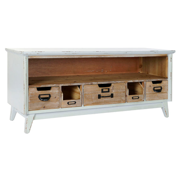 TV furniture DKD Home Decor Grey Metal MDF Wood Natural 30 x 40 cm 115 x 40 x 51 cm-0