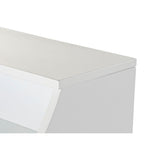 Desk DKD Home Decor Natural MDF White (120 x 60 x 92 cm)-1