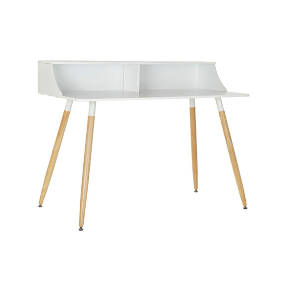 Desk DKD Home Decor Natural MDF White (120 x 60 x 92 cm)-0