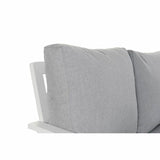 Garden sofa DKD Home Decor Grey 212 x 212 x 86 cm Crystal Aluminium 86 cm-1
