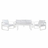 Garden sofa DKD Home Decor White Aluminium 78 cm 184 x 72 x 78 cm-0